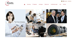 Desktop Screenshot of pressco.de
